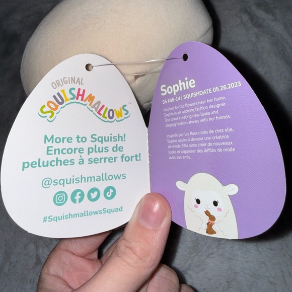 BNWT: 5” Sophie (Chocolate Bunny) Squishmallow - Picture 5 of 10